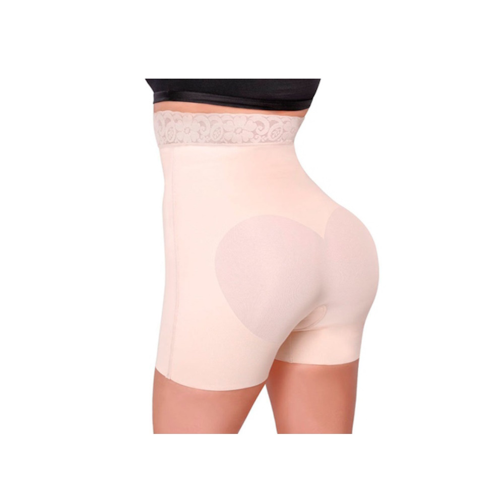 Faja Pantalón Corto Hilado D/Cobre Beige Talla CH Medivaric