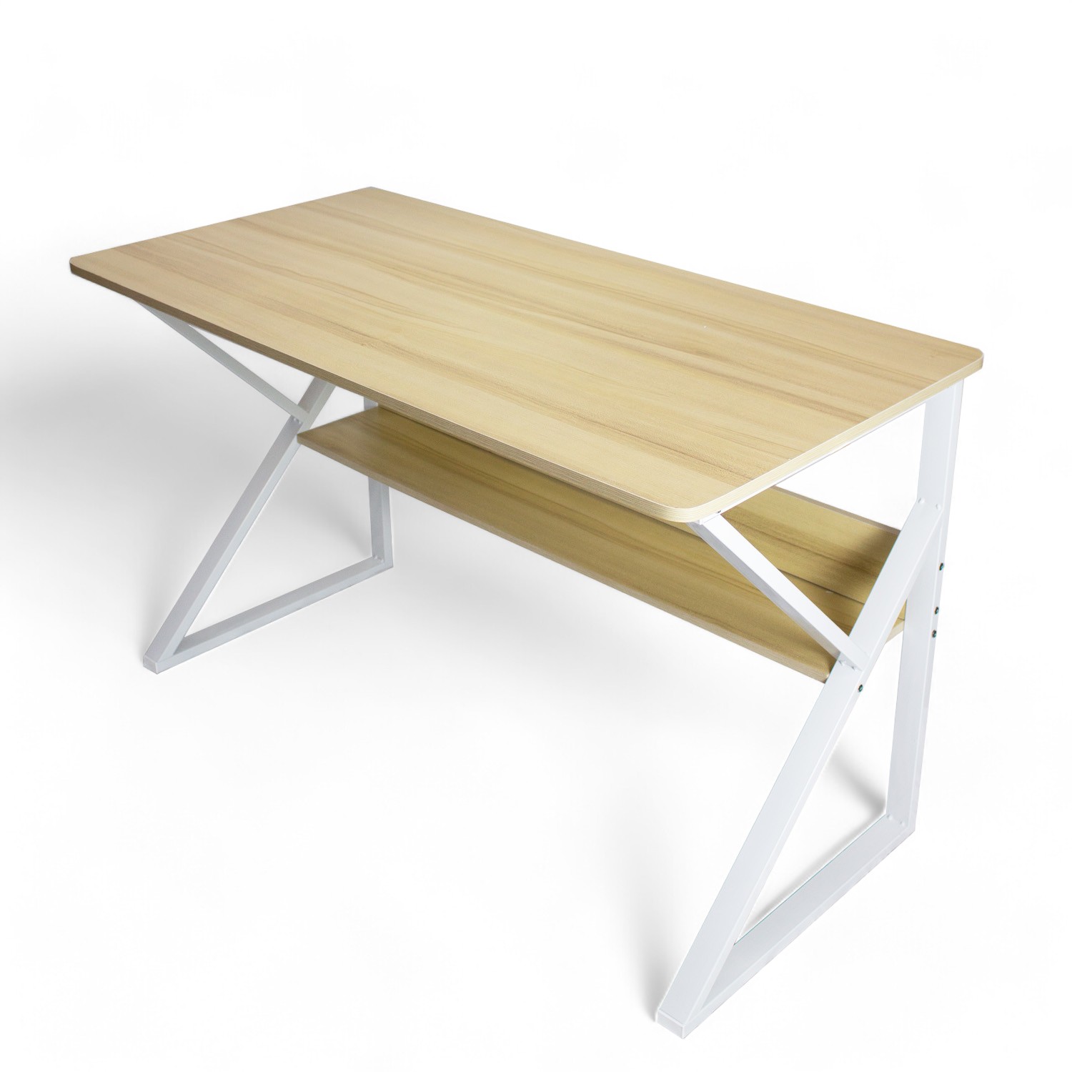 Ilios Innova Escritorio para computadora Estilo Minimalista (Maple)
