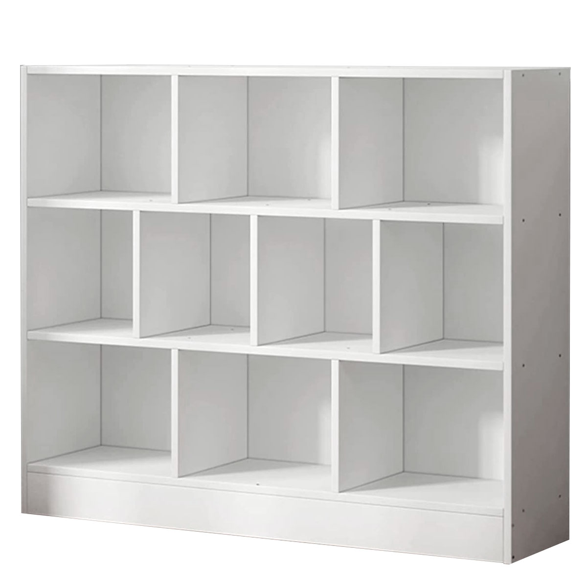 Ilios Innova Organizador de 10 Cubos, librero para Sala, Estancia, Oficina o estudio Estante Multifuncional Elegante librero minimalista.