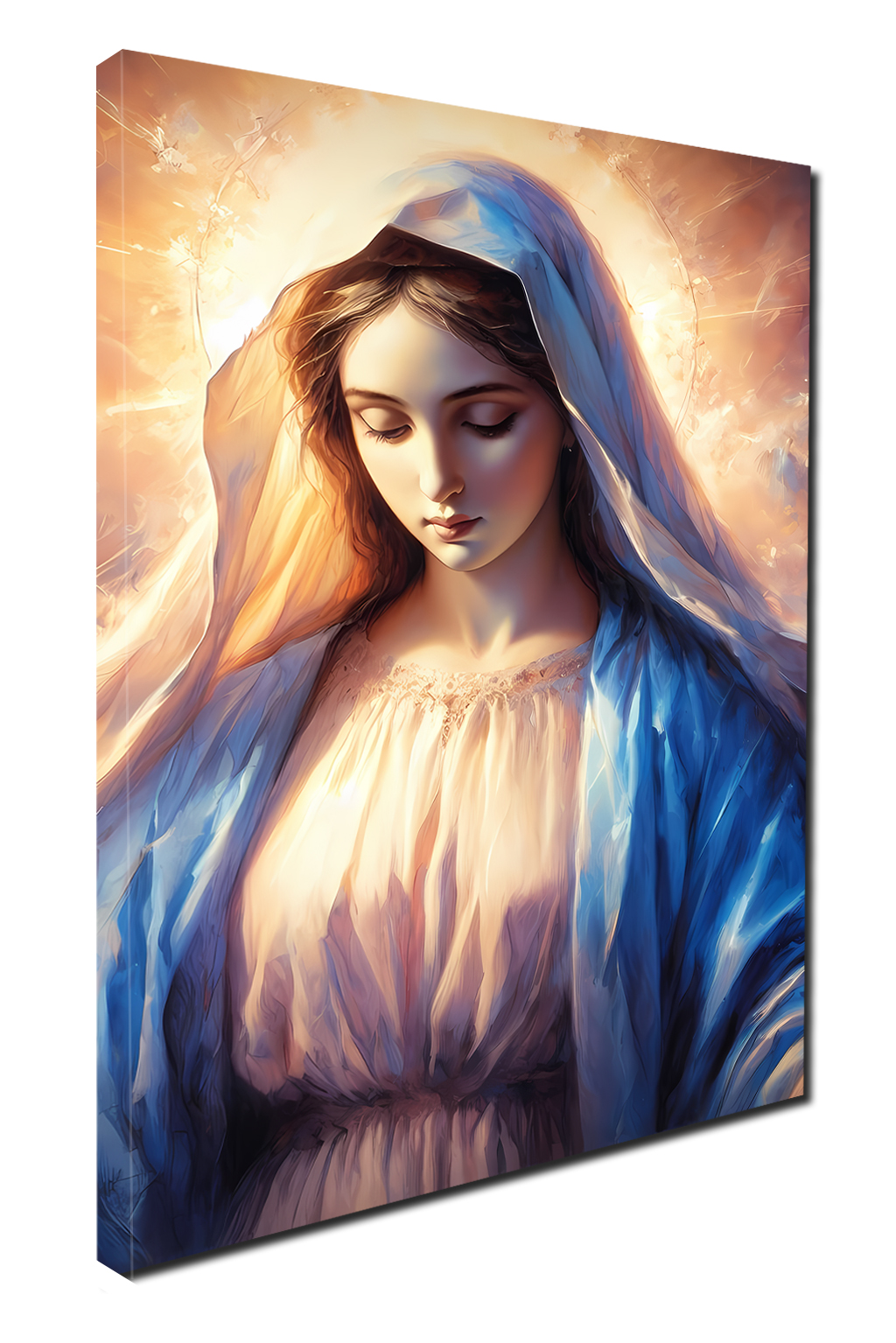Cuadro Decorativo Religioso de la Virgen María 01 30 X 45