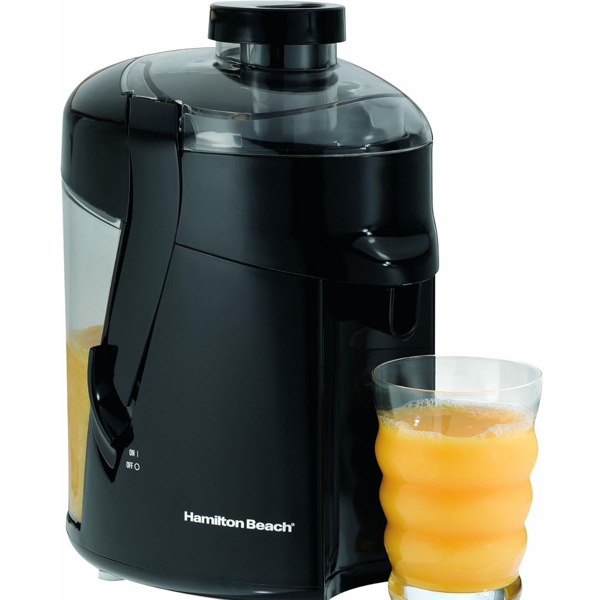 Hamilton Beach 67801 Extractor de Jugos, color Negro, 2 Velocidades