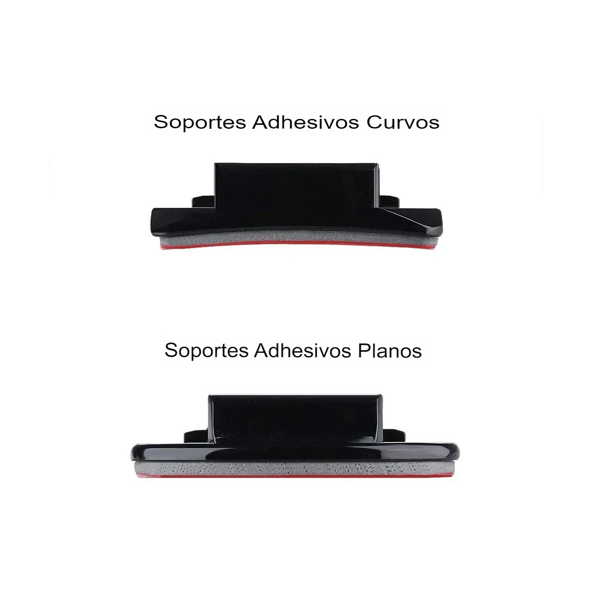 Soportes adhesivos GoPro cámara planos curvos 3M almohadillas adhesivas Cámara Acción casco Coche