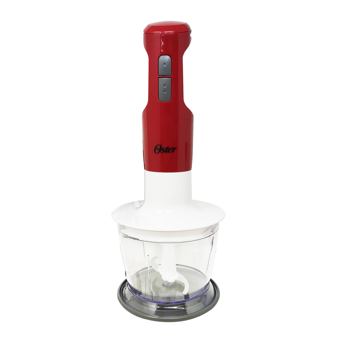 Batidora De Inmersión Con Accesorios Roja Oster FPSTHB2615R