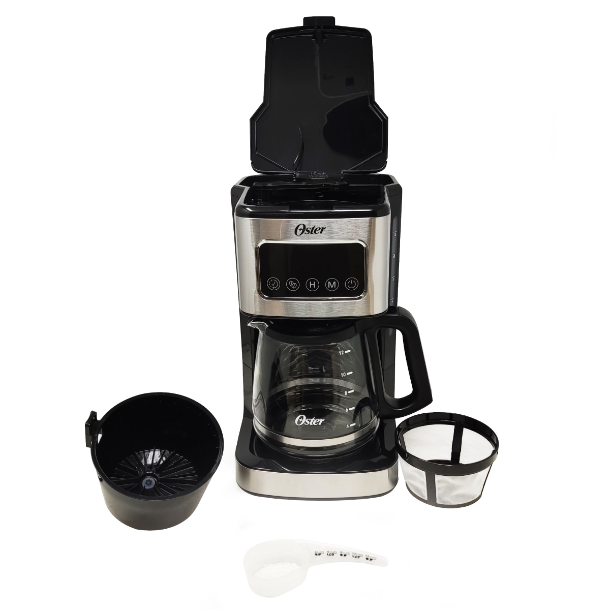 Cafetera Programable 12 Tazas con Pantalla Programable Oster BVSTDC4403
