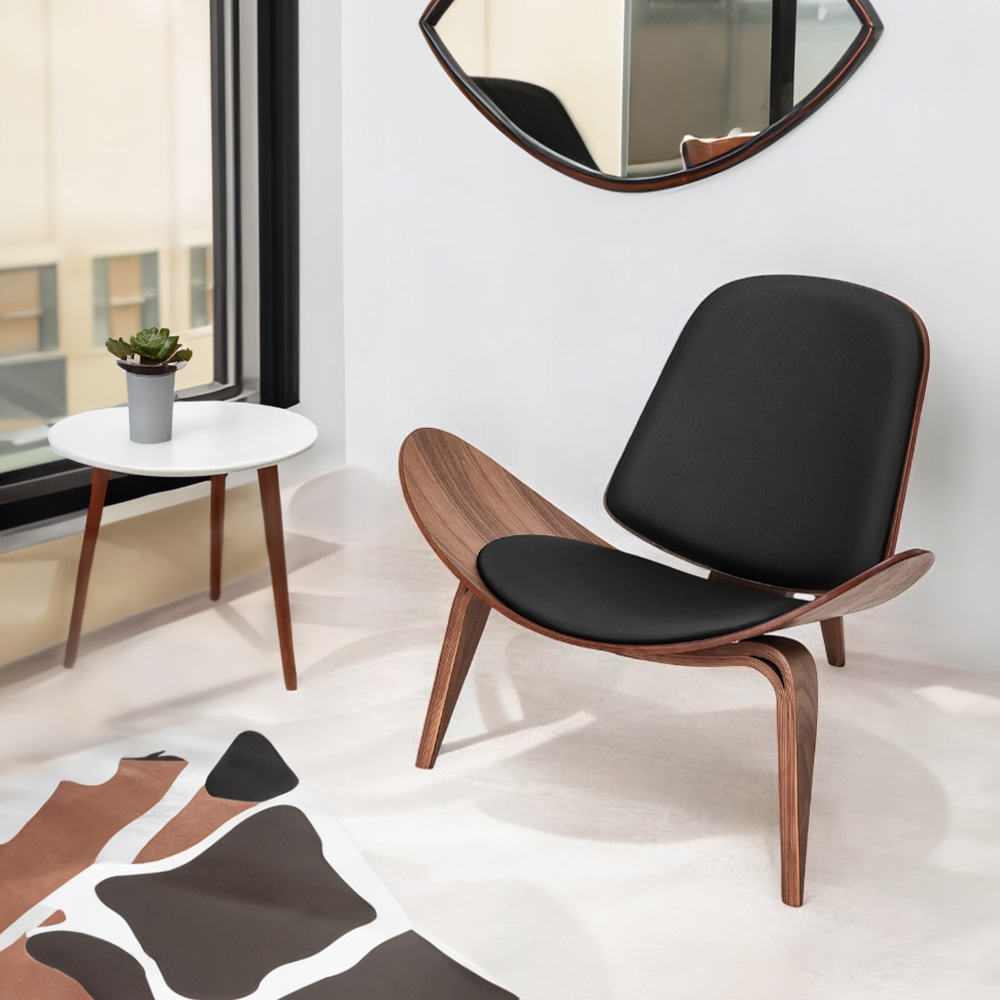 Silla Shell Concha Ilios Innova Negra