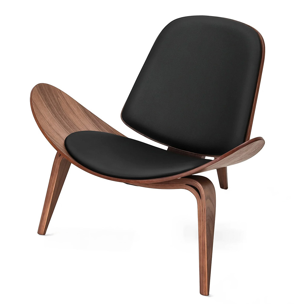 Silla Shell Concha Ilios Innova Negra