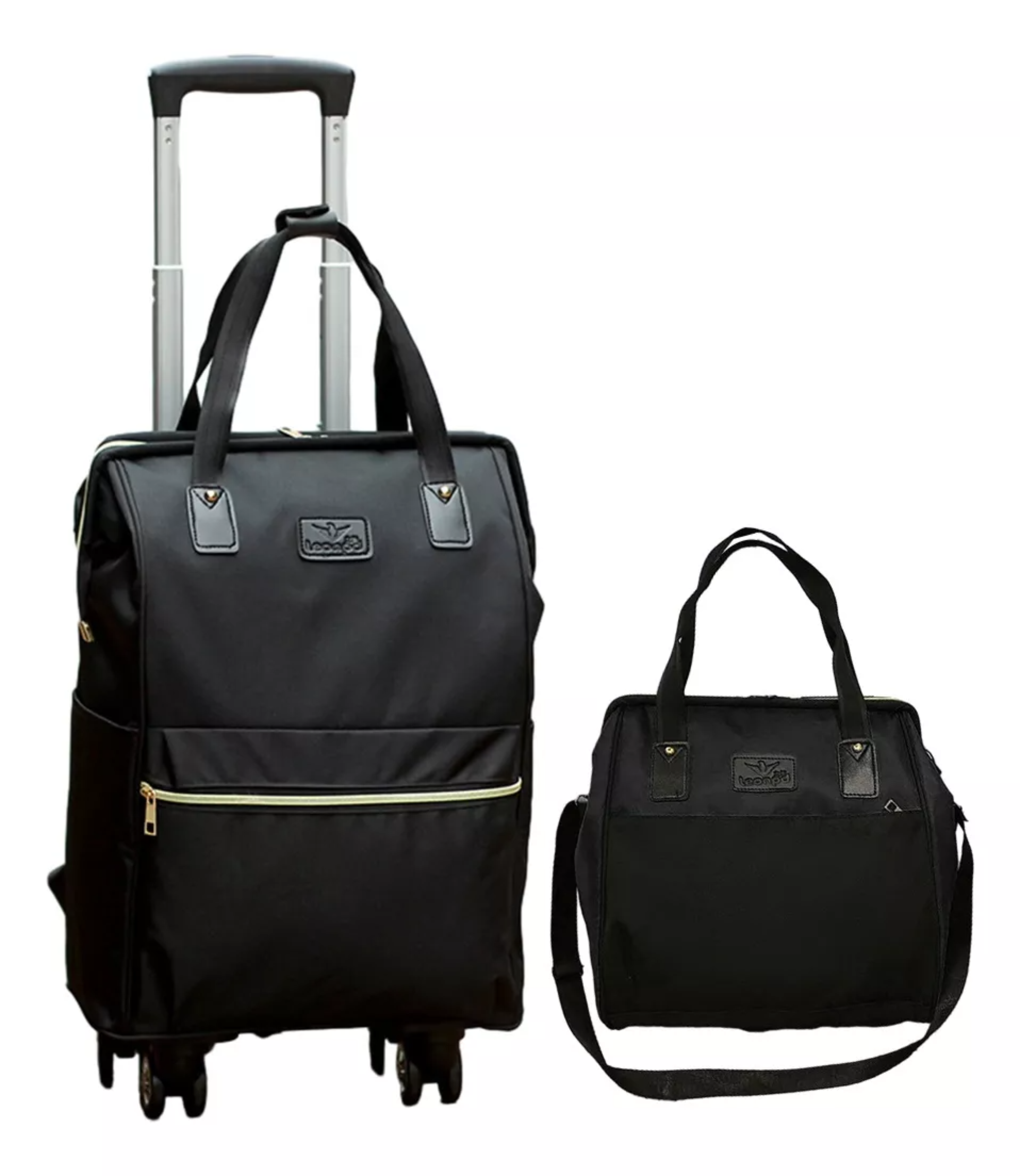 Set 2 Maleta Con 4 Ruedas Mano 20in 15kg Mochilas Escolares De Viaje Bolsa Aprobado Por Avión Impermeable Para Laptop 15.6 Pulgadas Backpack Totebag