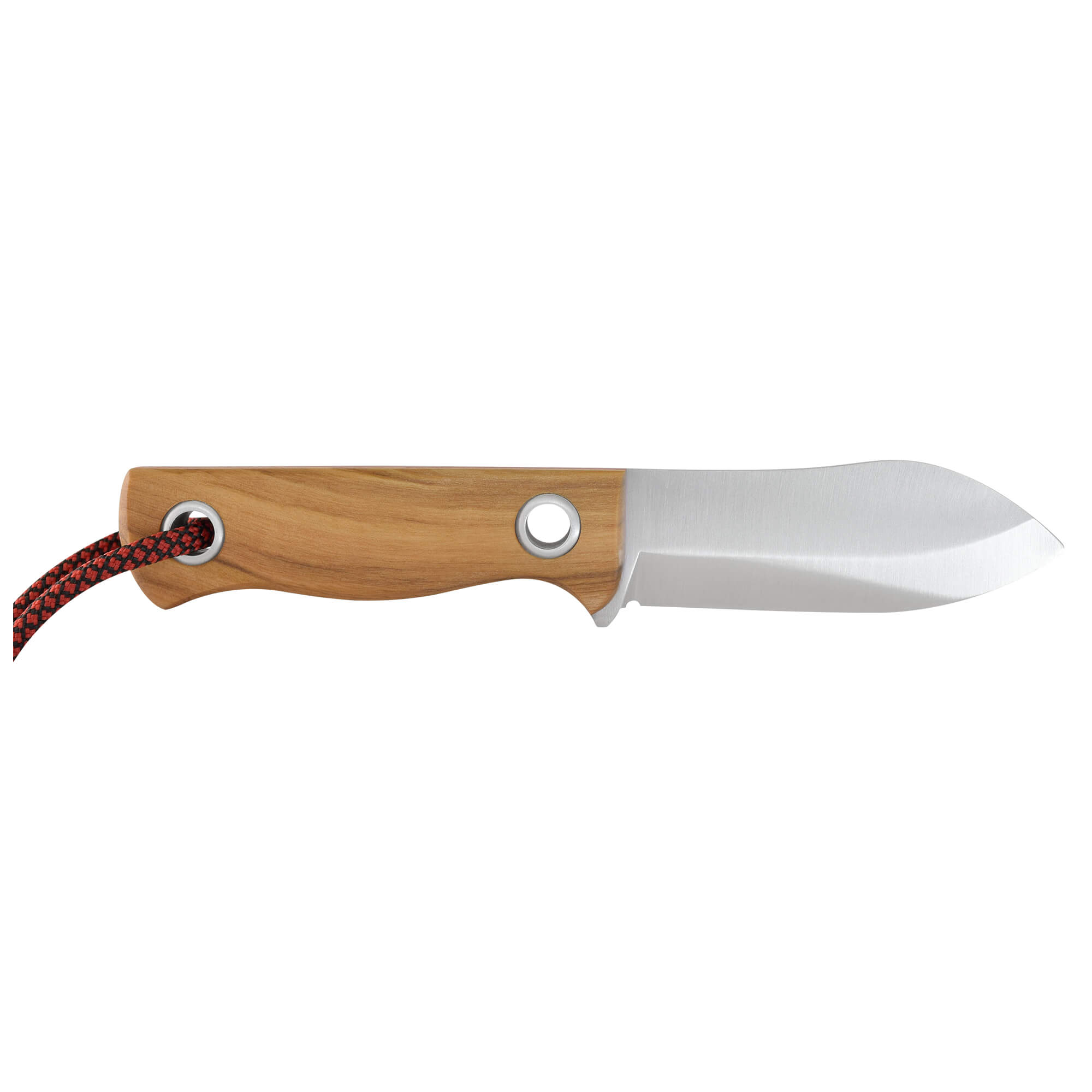 Cuchillo "Sioux-Nessmuk Mini", con funda de cuero, acero vanadio, dureza 1.4116