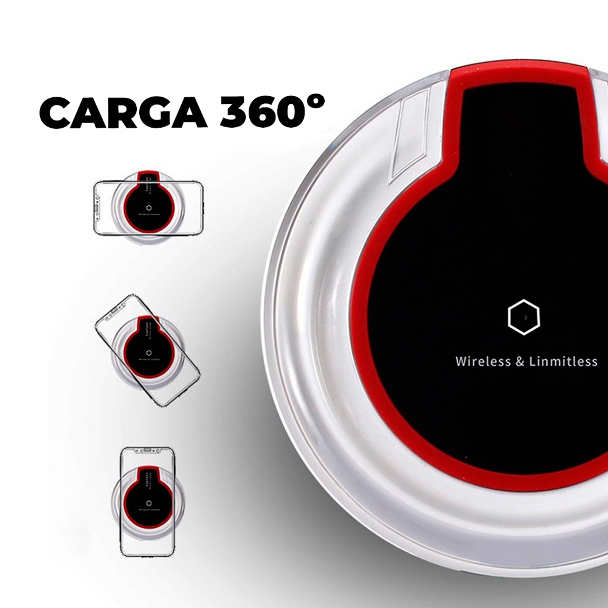 Cargador Inalambrico Universal Para Smartphone