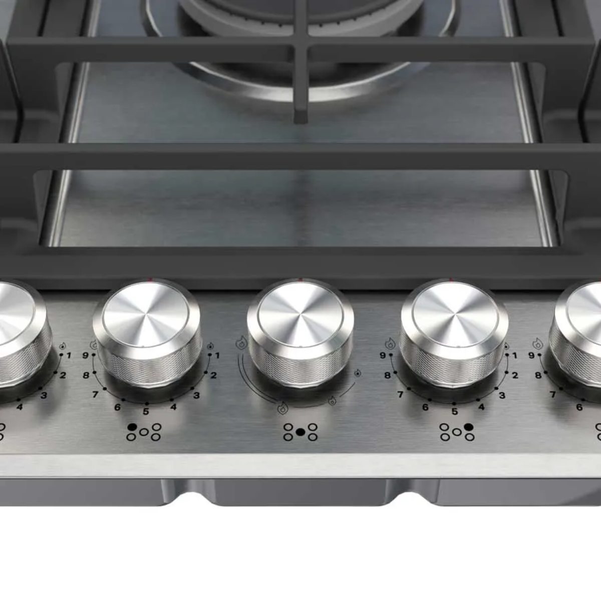 Parrilla Gas Empotre KitchenAid KCGS250KSS de 73 cm en Acero Inox