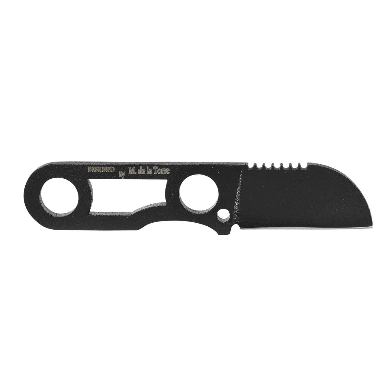 Cuchillo S.O.S., con funda de kydex, acero vanadio, dureza 1.4116