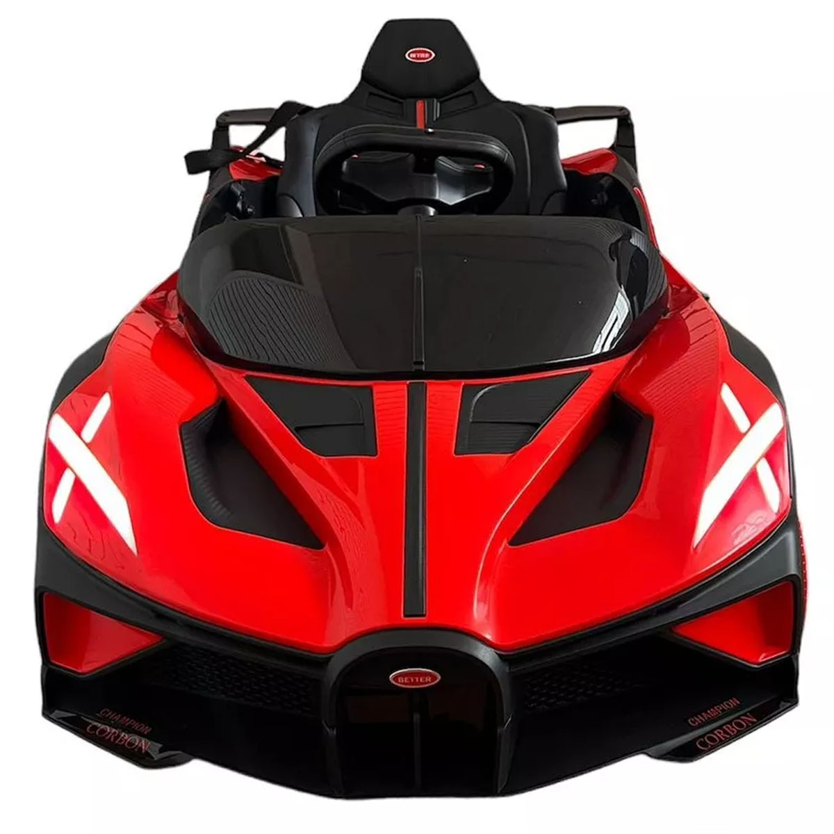 Montable Electrico Para Niños Deportivo Rojo  802
