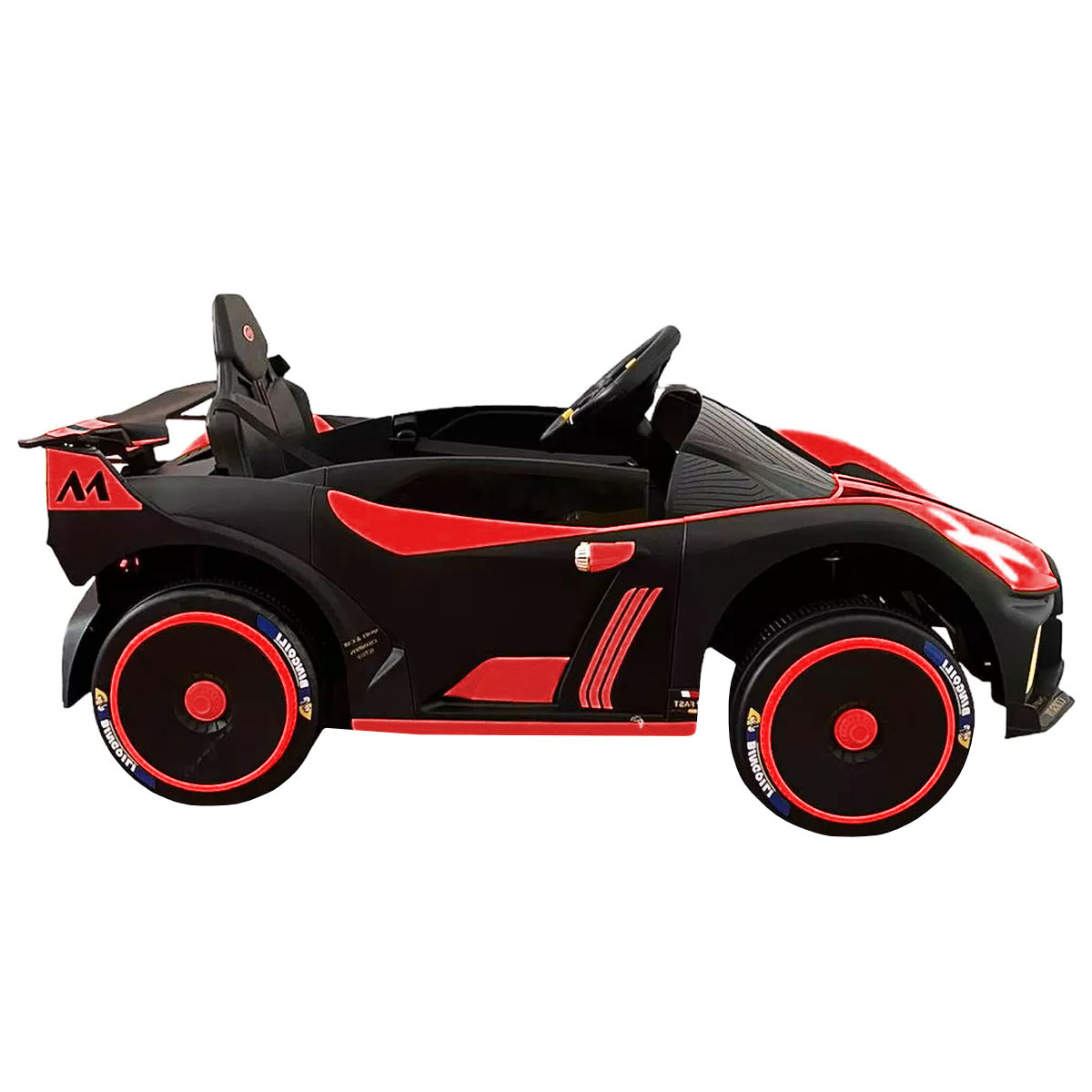 Montable Electrico Para Niños Deportivo Rojo  802