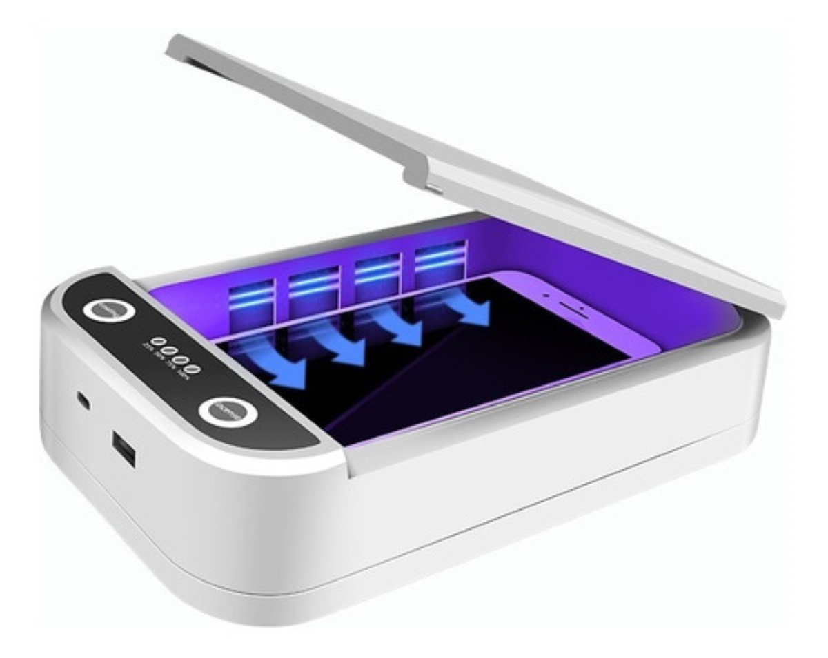 Caja Esterilizador Uv Instrumental Para Pinzas, uñas, manicura BLANCO