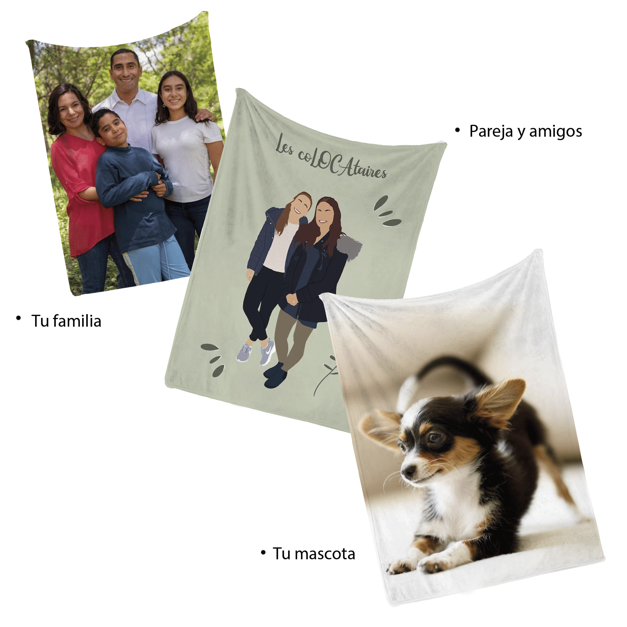 Cobija Manta Frazada Personaliza Regalo de Navidad, Cumpleaños, Aniversario, Cobija Personalizada Individual Ultra Suave y Ligera de Alta Calidad 