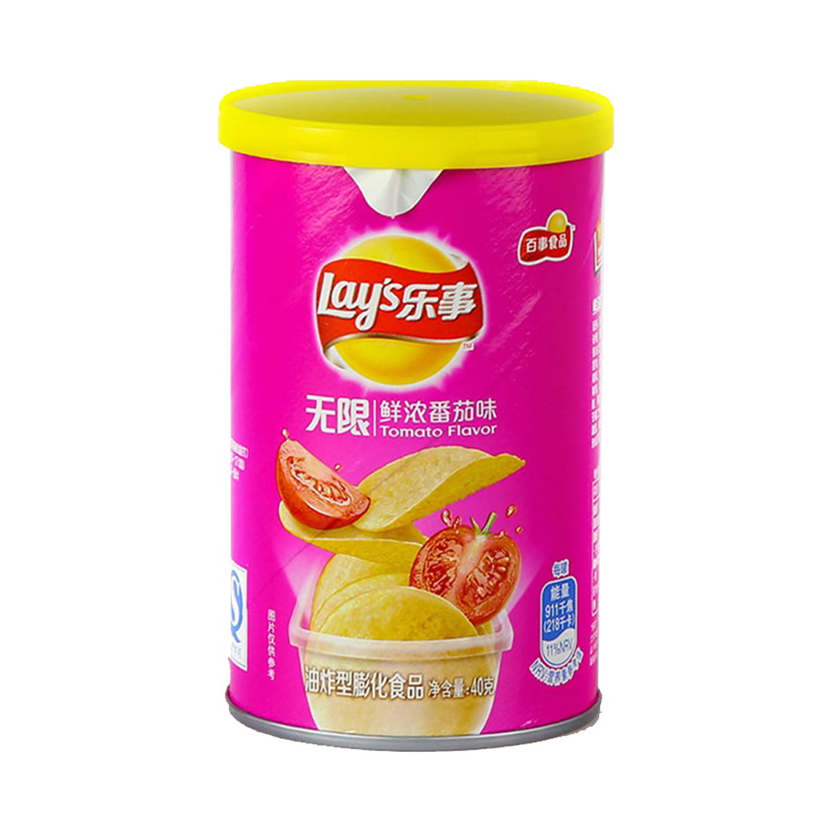 Papas Lays Sabor Tomate 40g Importadas