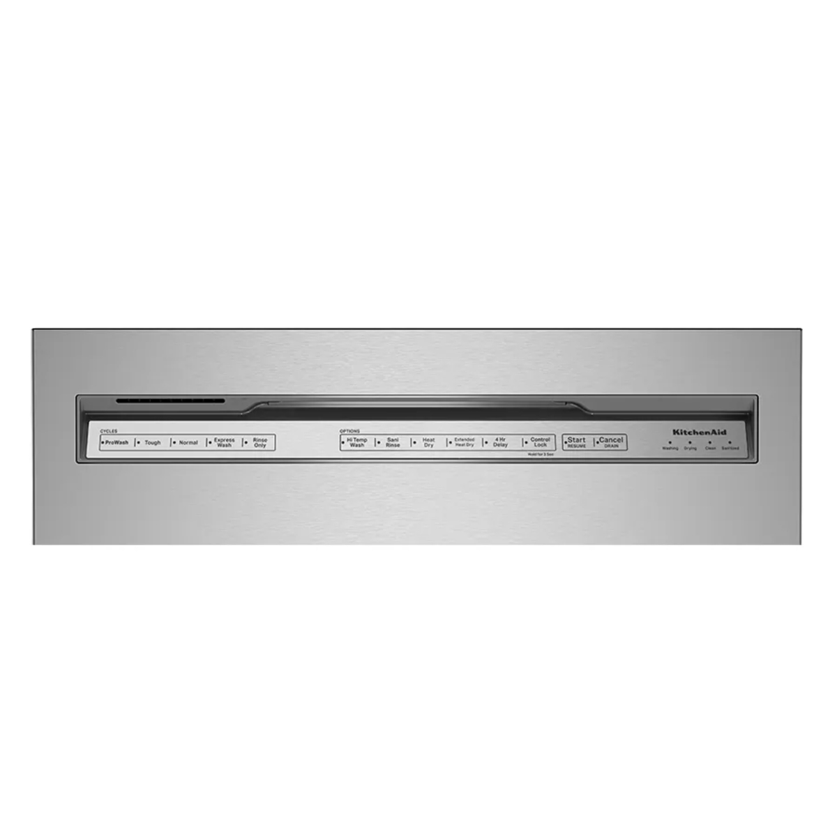 Lavavajillas Empotre KitchenAid KDFE104KPS 60 cm (24") 12 Servicios Acero Inox