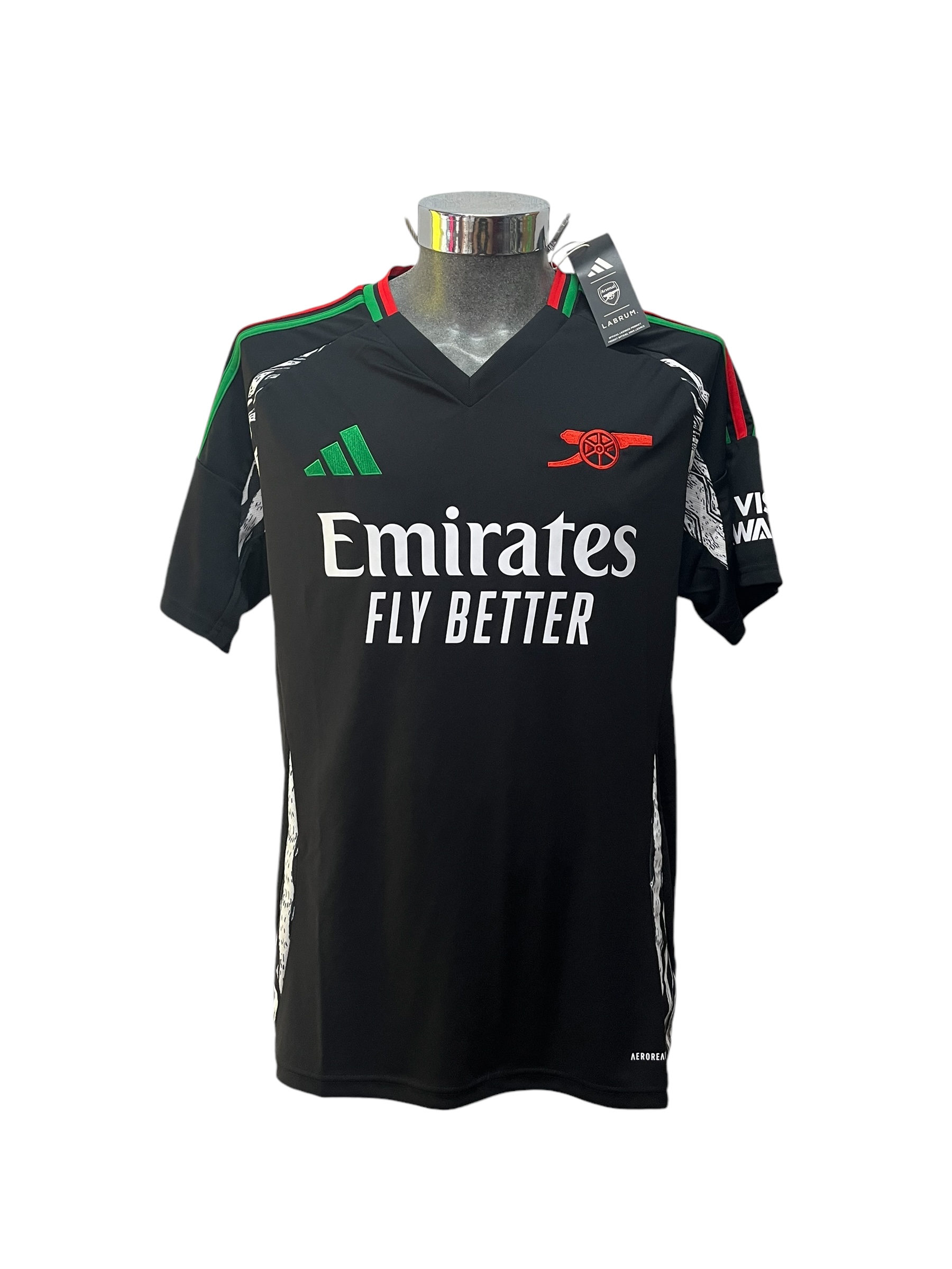 Jersey original Adidas Arsenal Inglaterra visita 2024-2025 IT6148
