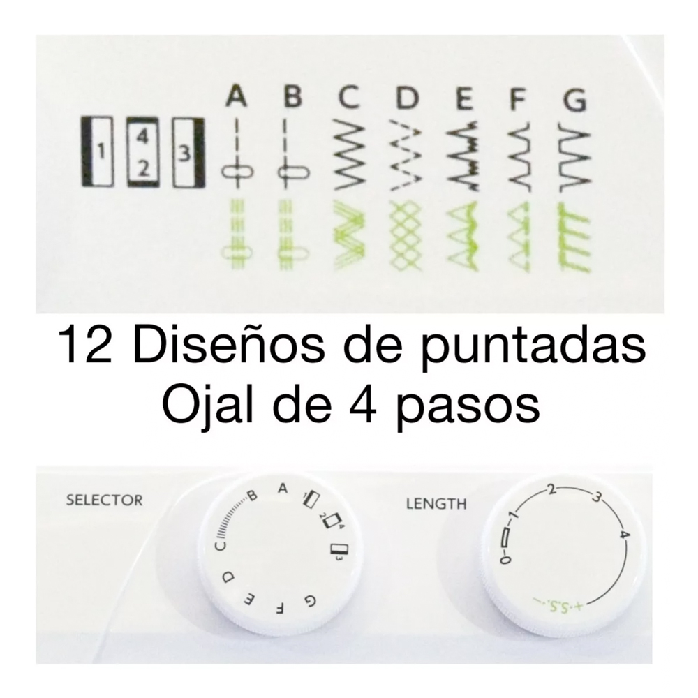 Máquina De Coser Janome 2212