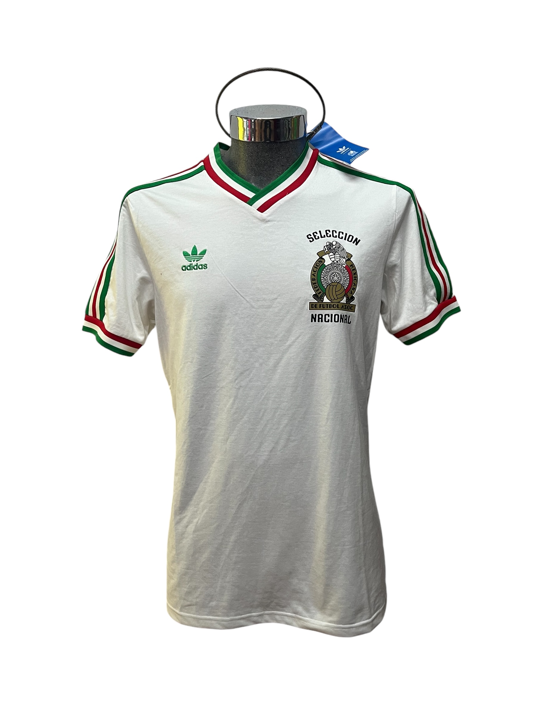 Jersey Original Adidas de la Selección Mexicana visita 1985 IT7759