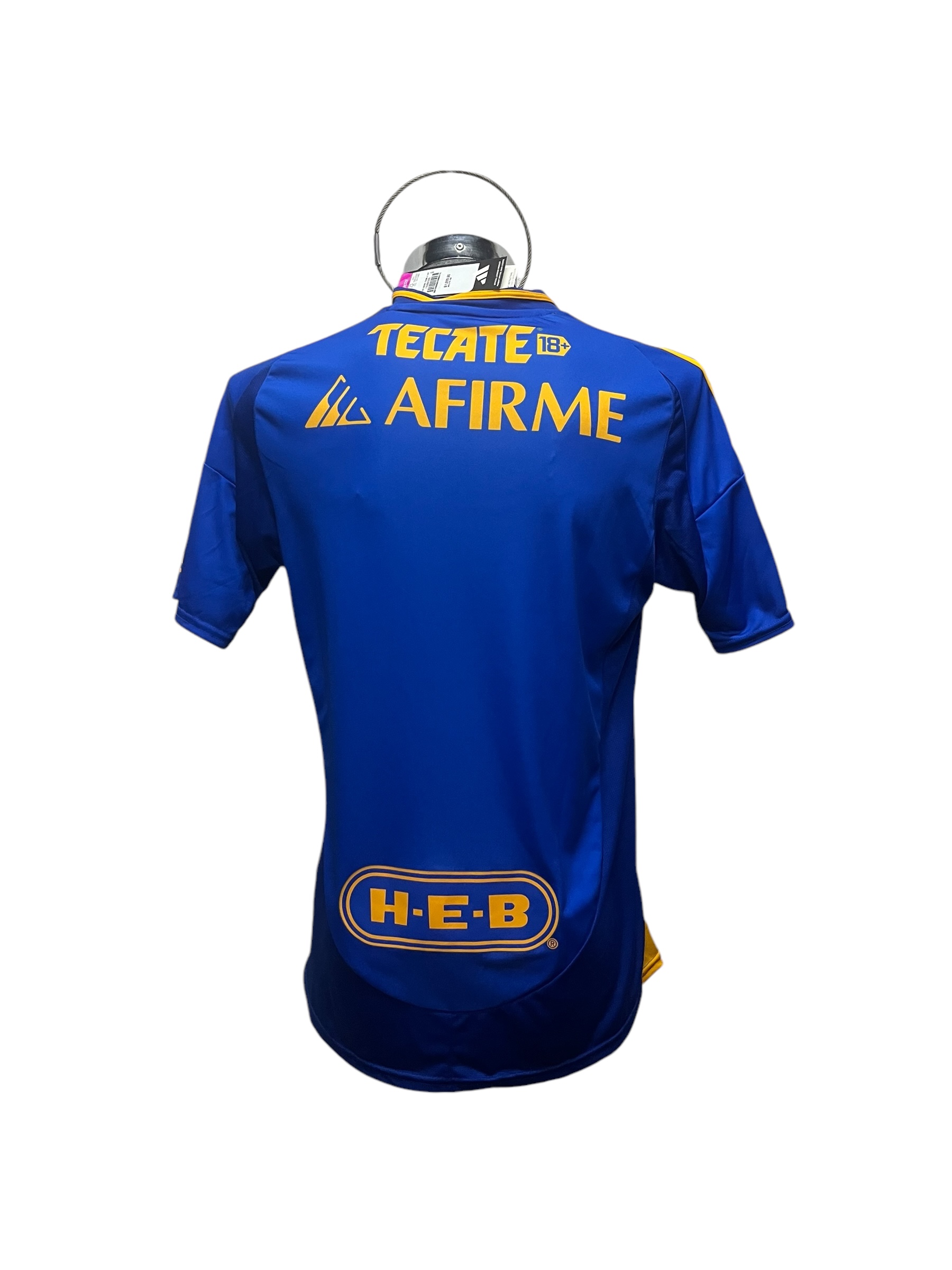 Jersey Original Adidas Tigres de Nuevo León UANL visita 2024-2025 IN4281