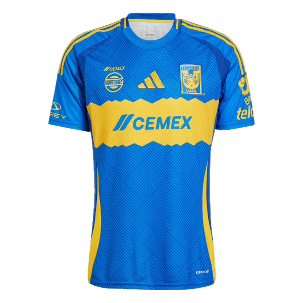 Jersey Original Adidas Tigres de Nuevo León UANL visita 2024-2025 IN4281
