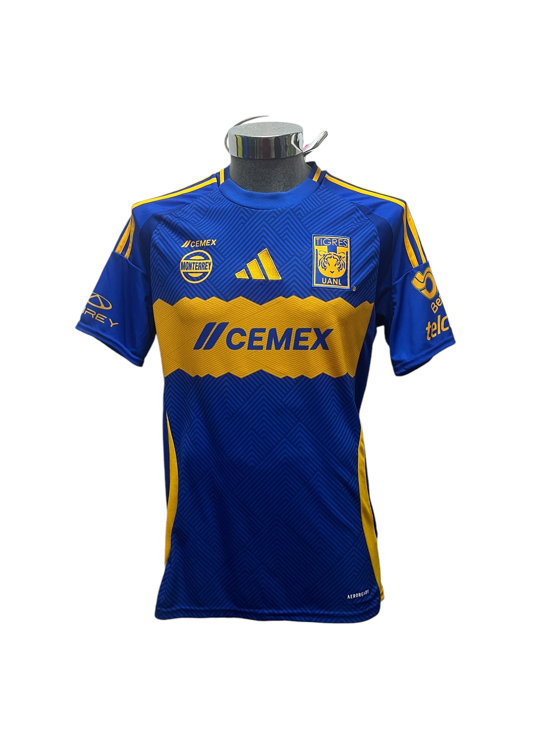 Jersey Original Adidas Tigres de Nuevo León UANL visita 2024-2025 IN4281