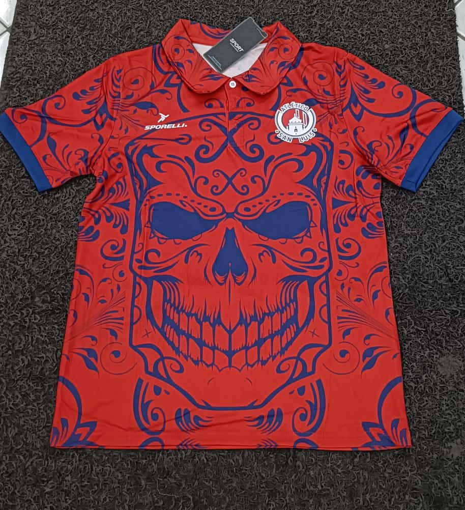 Nuevo! Jersey Atletico de San Luis Edicion Especial Dia de Muertos Talla M