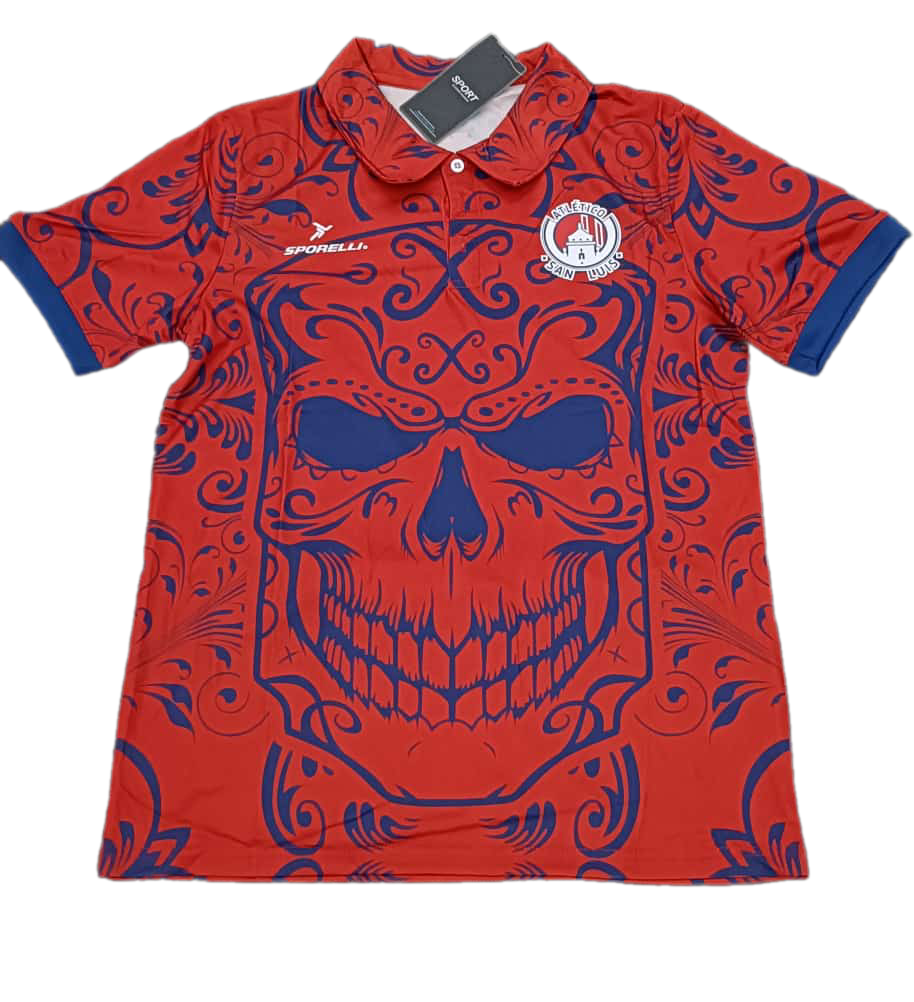 Nuevo! Jersey Atletico de San Luis Edicion Especial Dia de Muertos Talla M