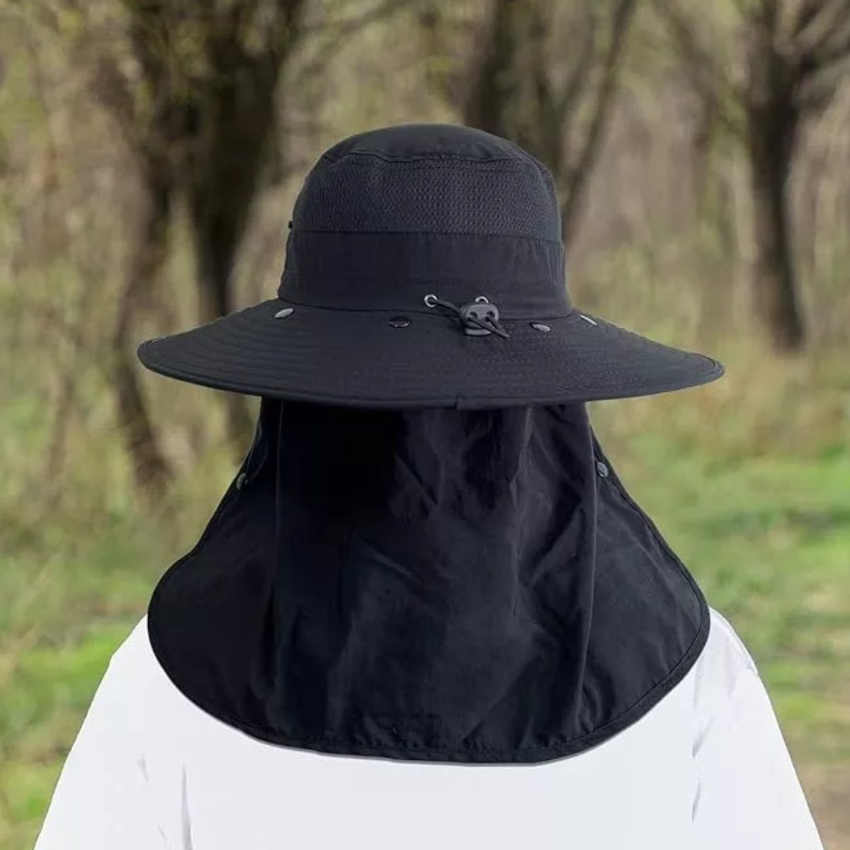 Gorra De Pesca Viseras Para Unisex 360° Anti-uv Y Mangas