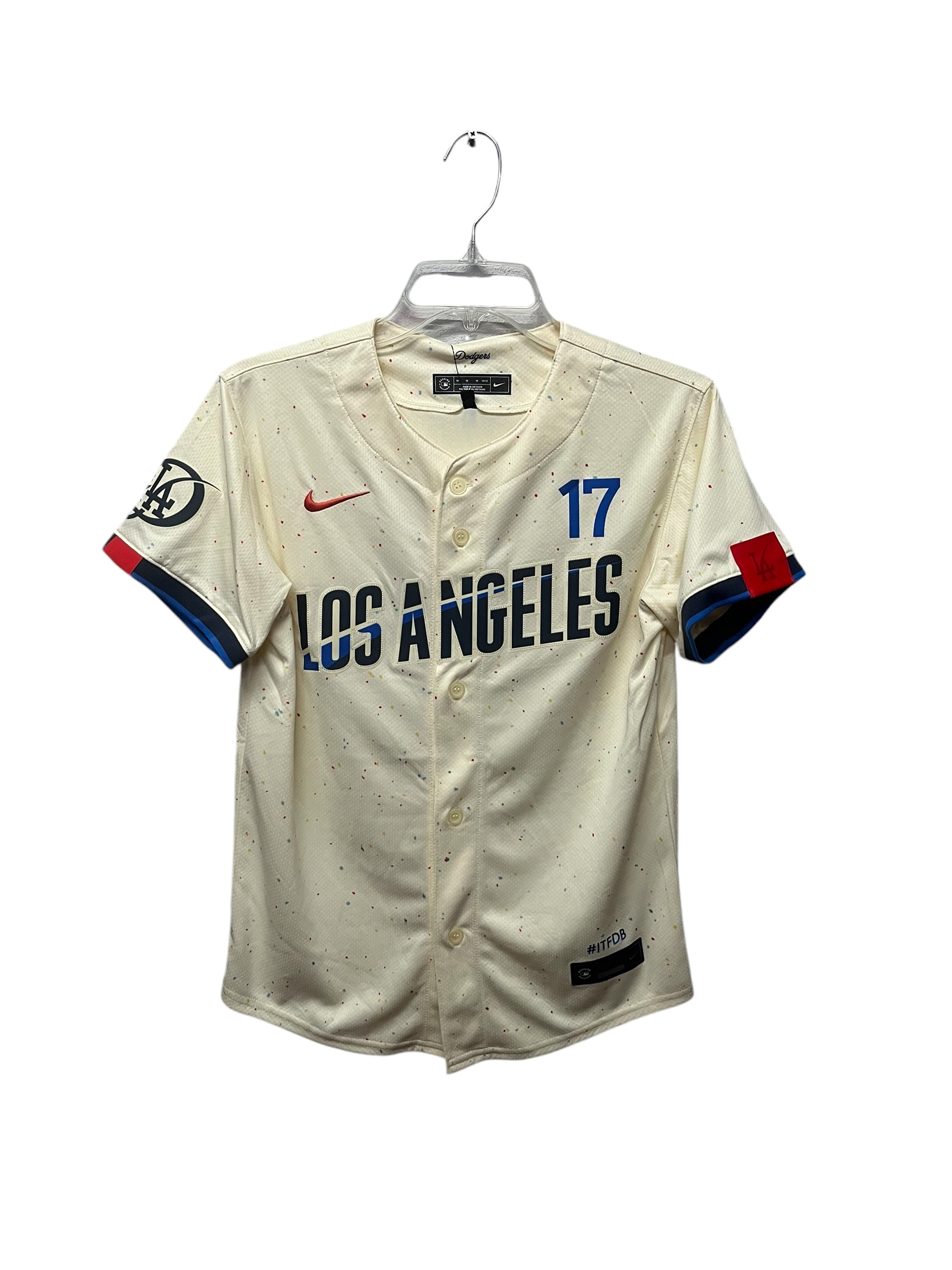 Jersey Original niño youth Nike Beisbol MLB Los Angeles Dodgers City Connect #17 