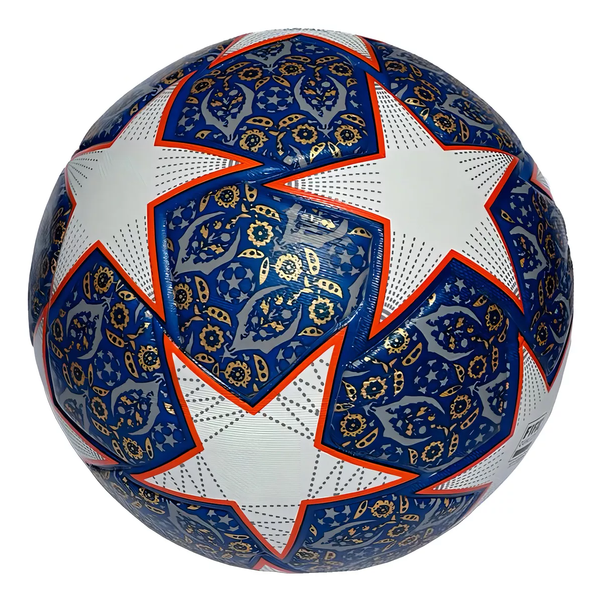 Balon Futbol 7 Champions Estrellas Balón 4 Termosellado Azul Color Azul marino