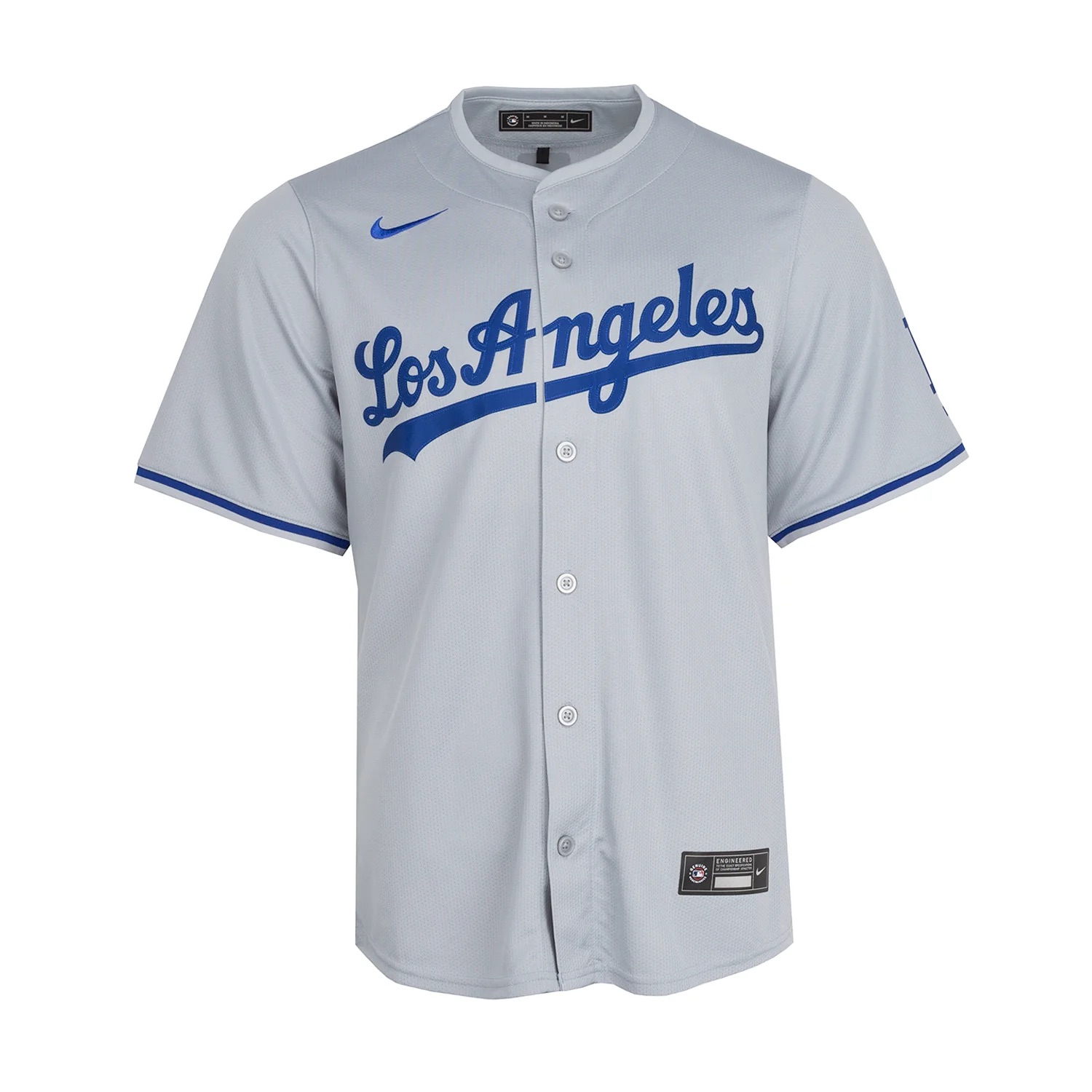 Jersey Original Nike Beisbol MLB Dodgers Los Angeles visita gris T7LM-LDRD