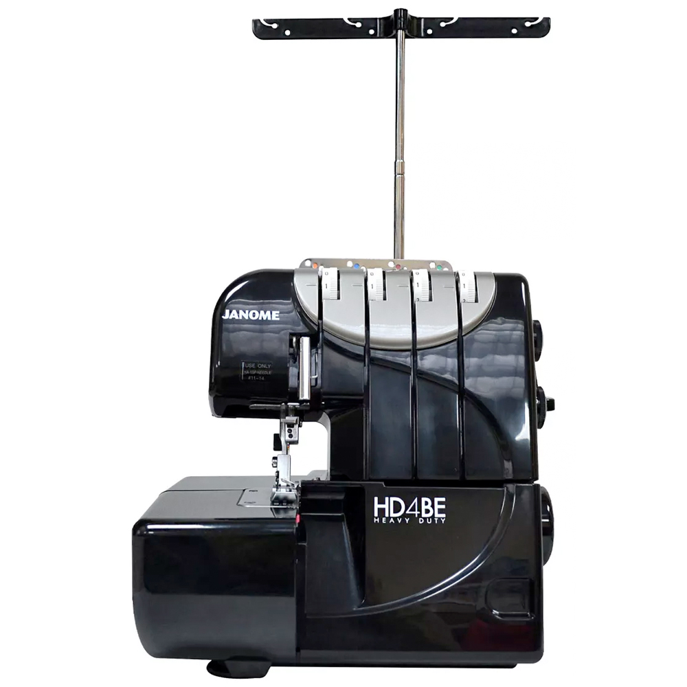 Máquina Overlock Doméstica Para Trabajo Pesado Janome Hd4BE