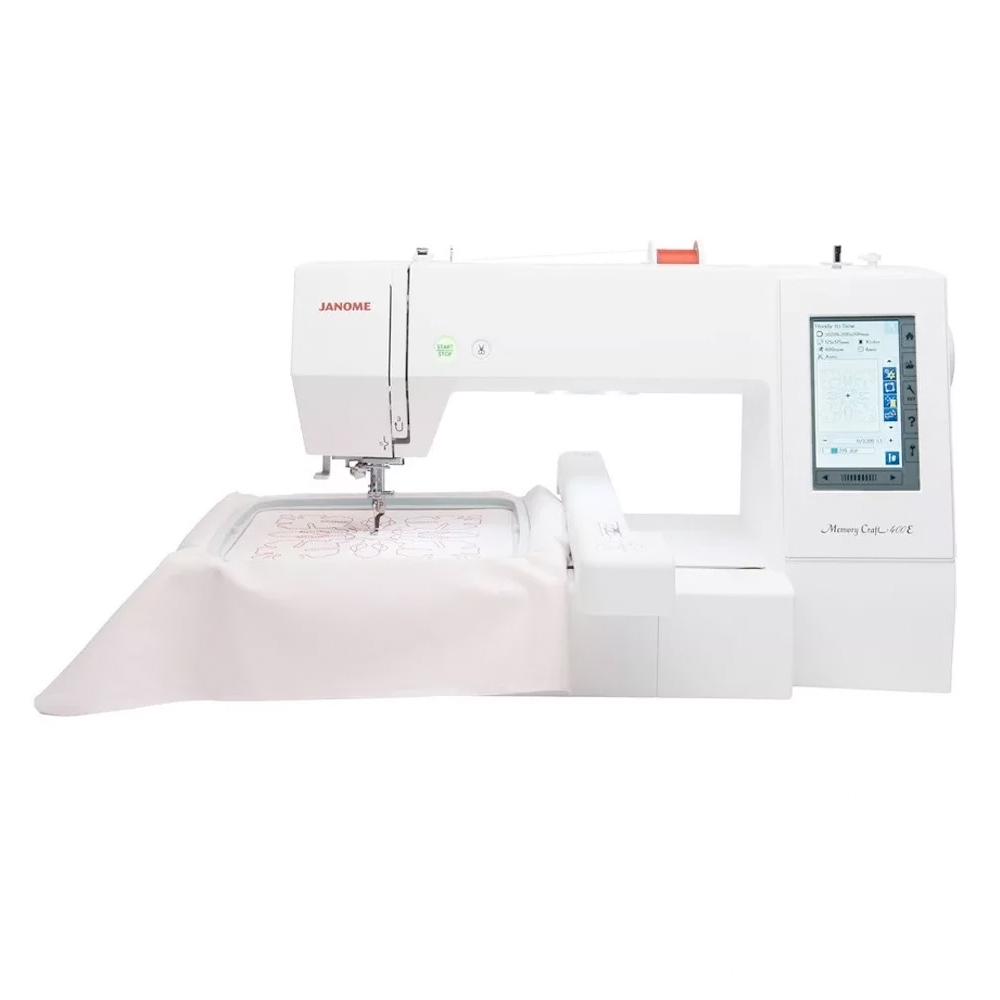 Máquina Bordadora Doméstica Janome MC400E Memory Craft