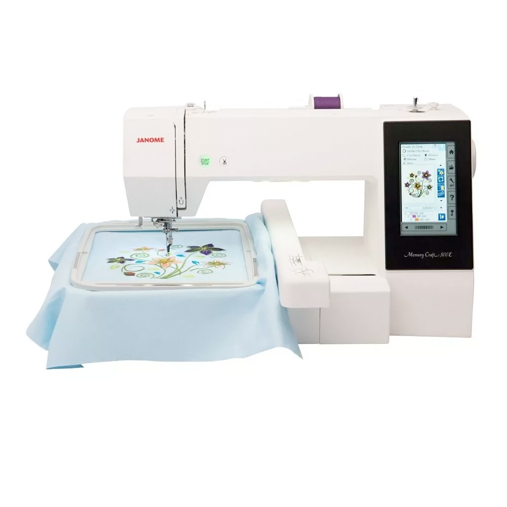 Máquina Bordadora Doméstica Janome MC500E Memory Craft