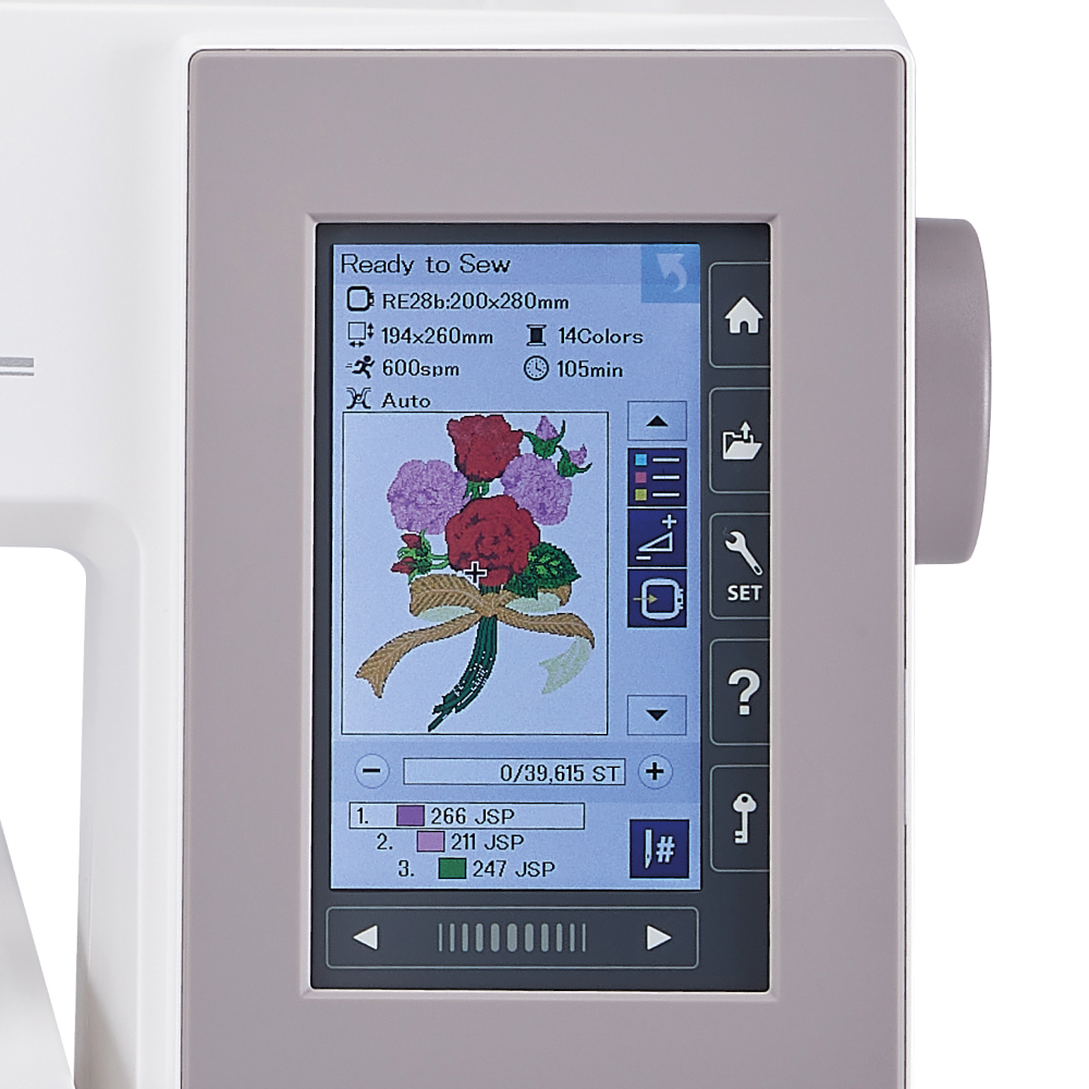 Máquina Bordadora Familiar Janome Memory Craft MC550E-LE