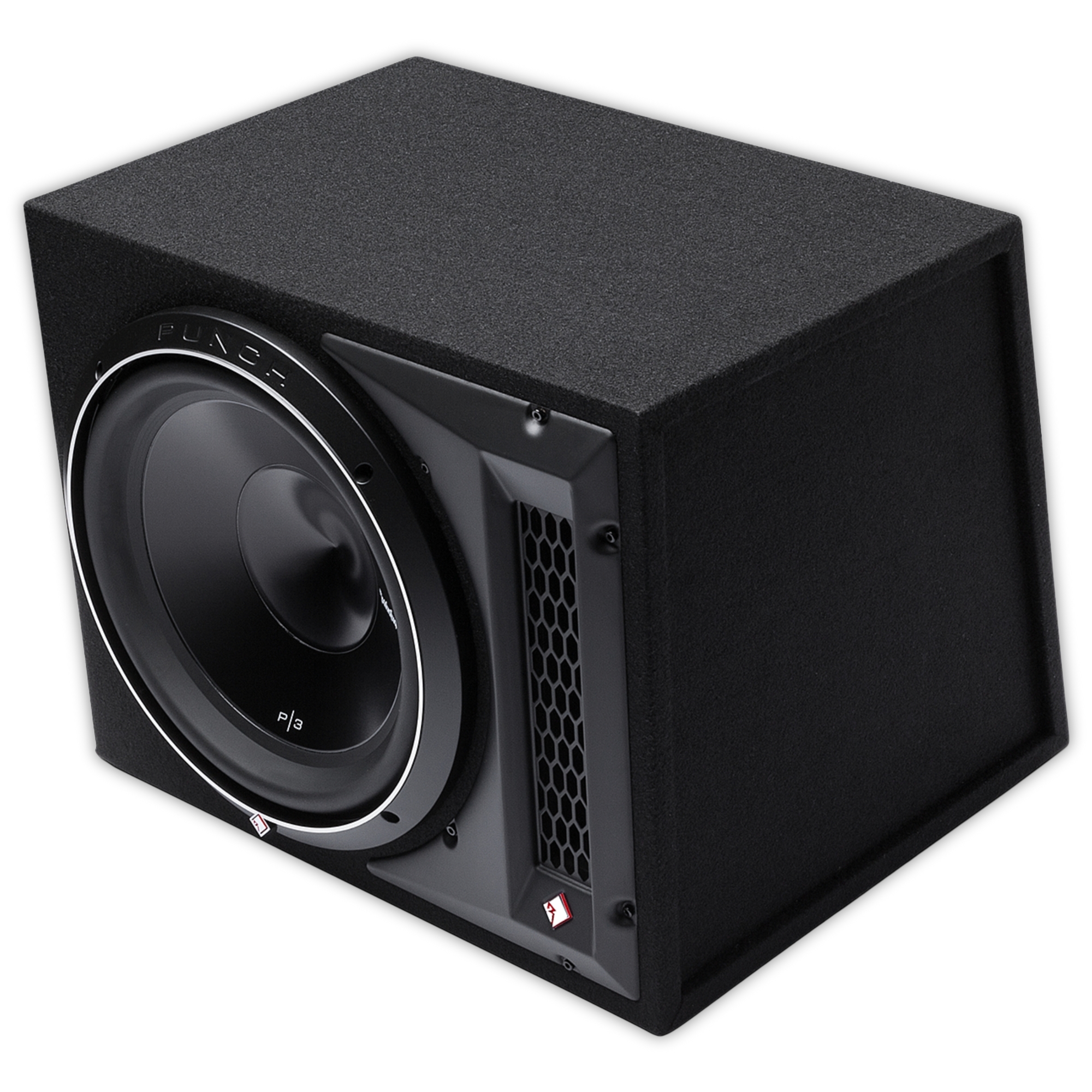Cajón con Subwoofer Amplificado Rockford Fosgate P3-1X12 1200W 12 PLG