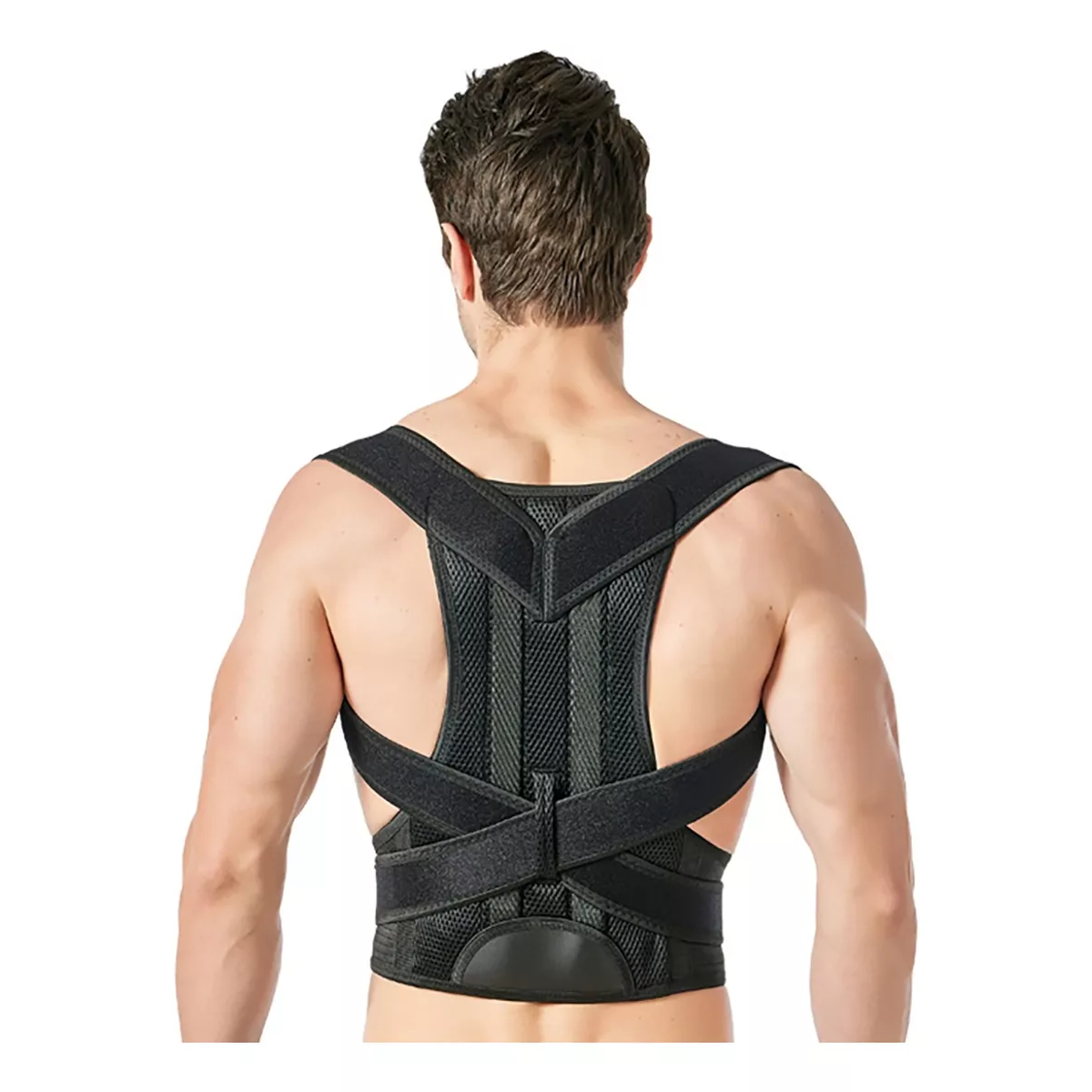 Corrector Postura Espalda Para Hombre Y Mujer Ajustable Faja Talla XL