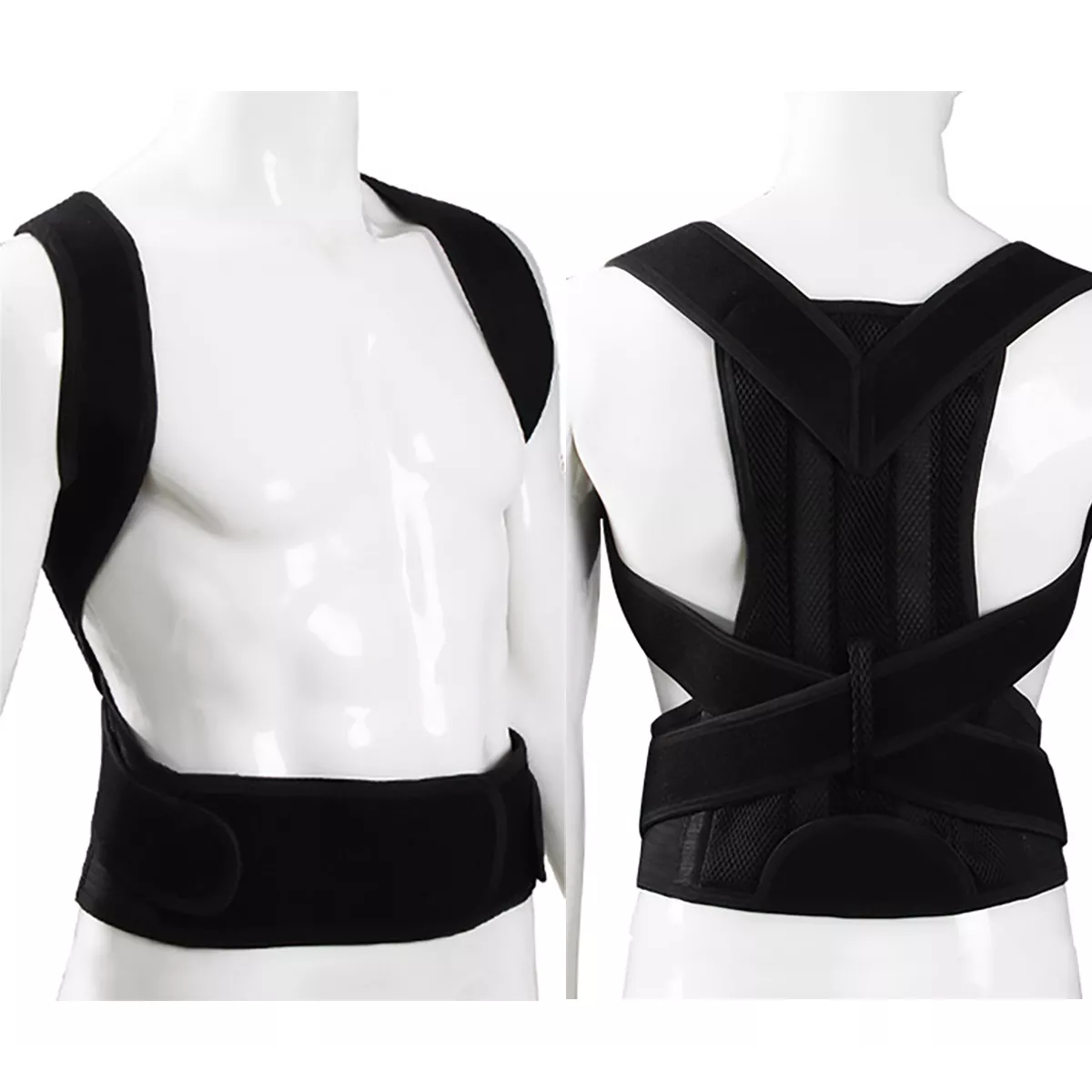 Corrector Postura Espalda Para Hombre Y Mujer Ajustable Faja Talla XL