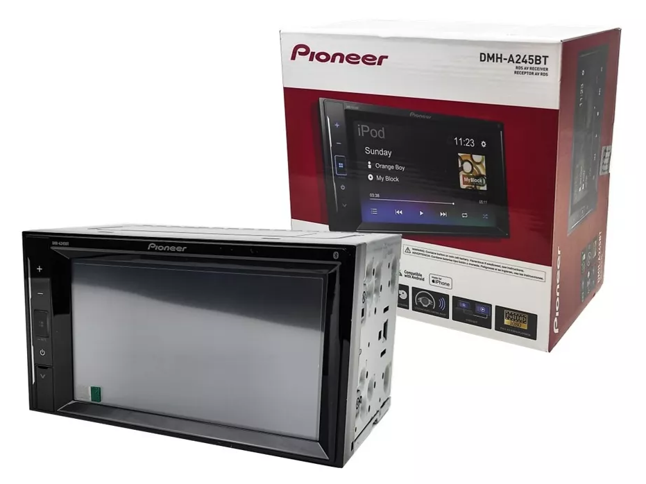 Autoestéreo de Pantalla táctil 6.2" PIONEER DMH A245BT.