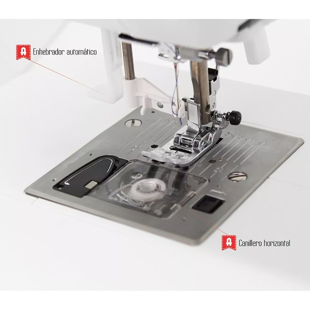 Máquina De Coser Y Bordadora Doméstica 2 En 1 - Alfa Dúo