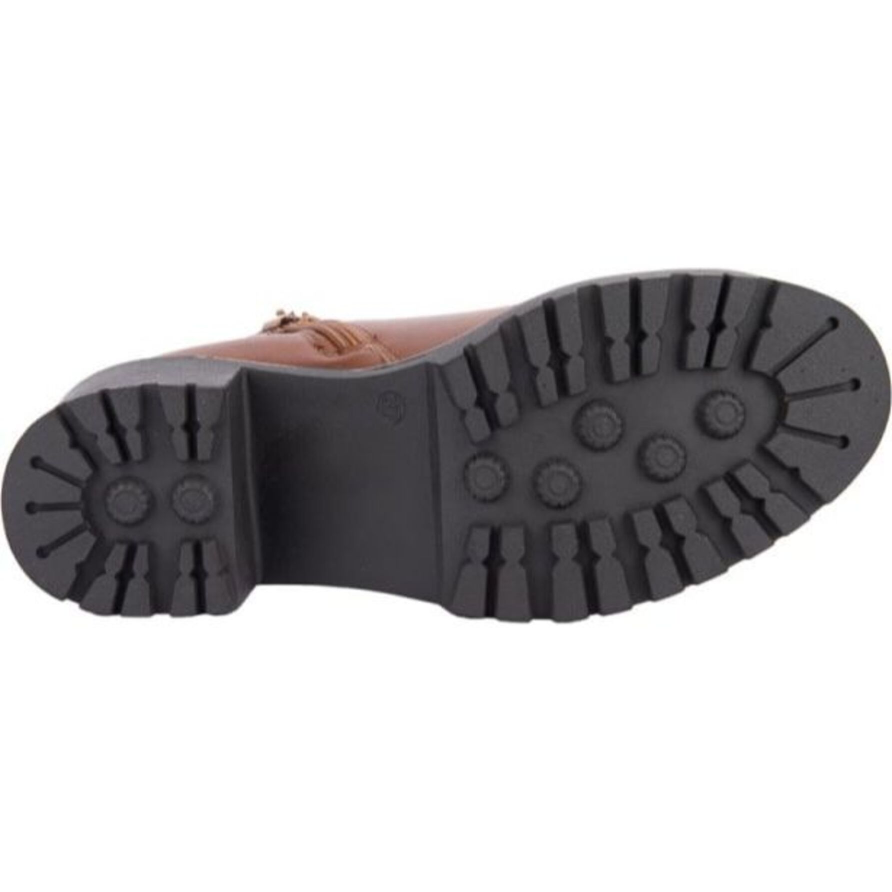 Bota para mujer, con suela track, elástico a los costados, hebilla y cierre, acabado napa marca Goodyear 1141439