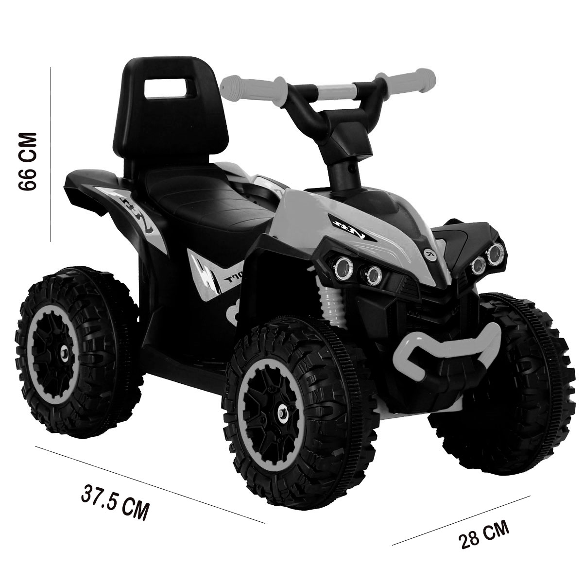Cuatrimoto Montable Electrica para Niños 6V C-Lee 925A Azul