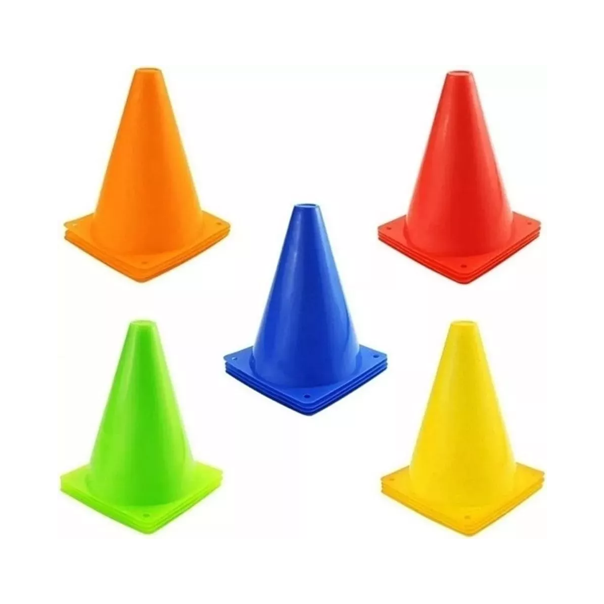 Paquete De 25 Conos Para Entrenamiento Agilidad Colores
