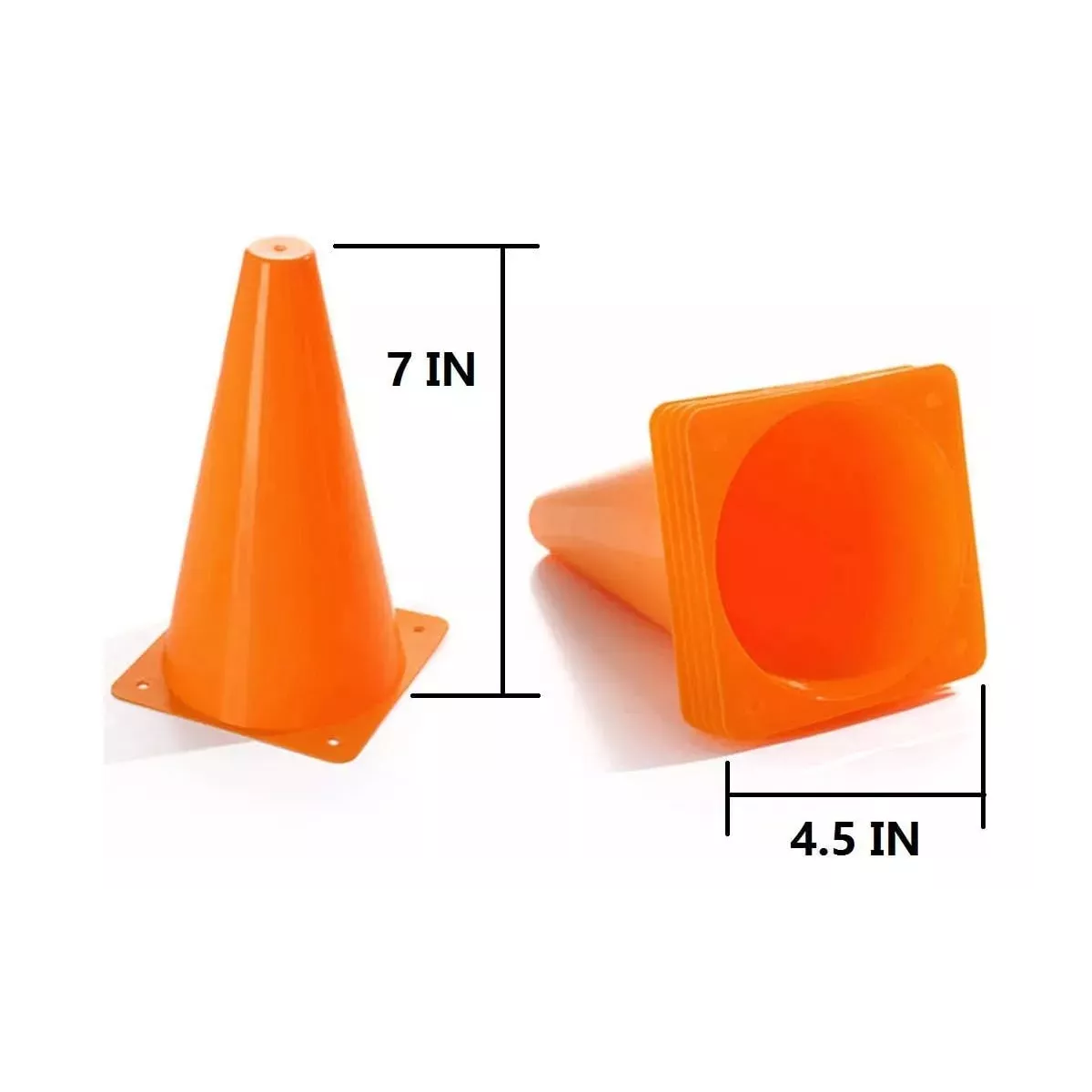 Paquete De 25 Conos Para Entrenamiento Agilidad Colores