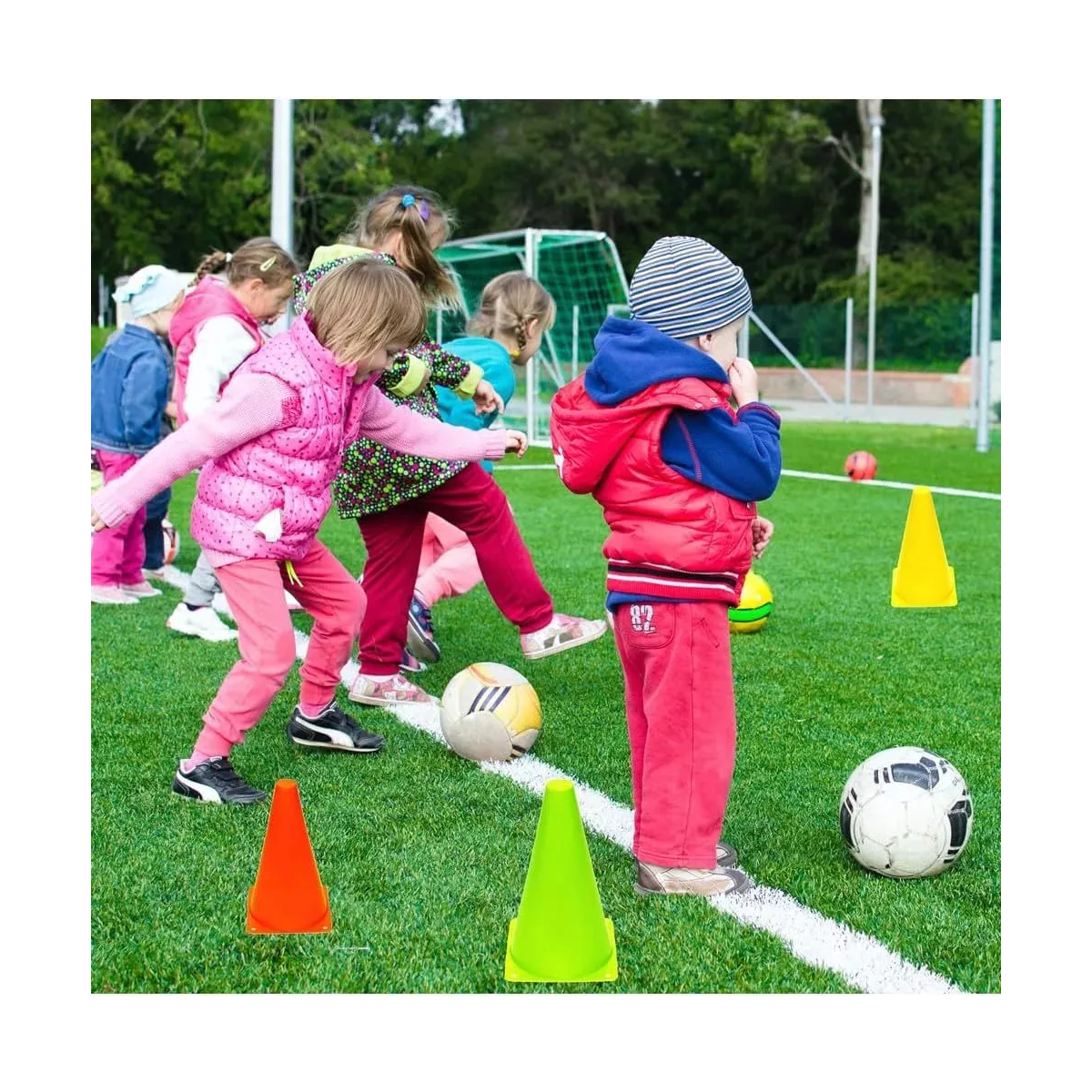 Paquete De 25 Conos Para Entrenamiento Agilidad Colores