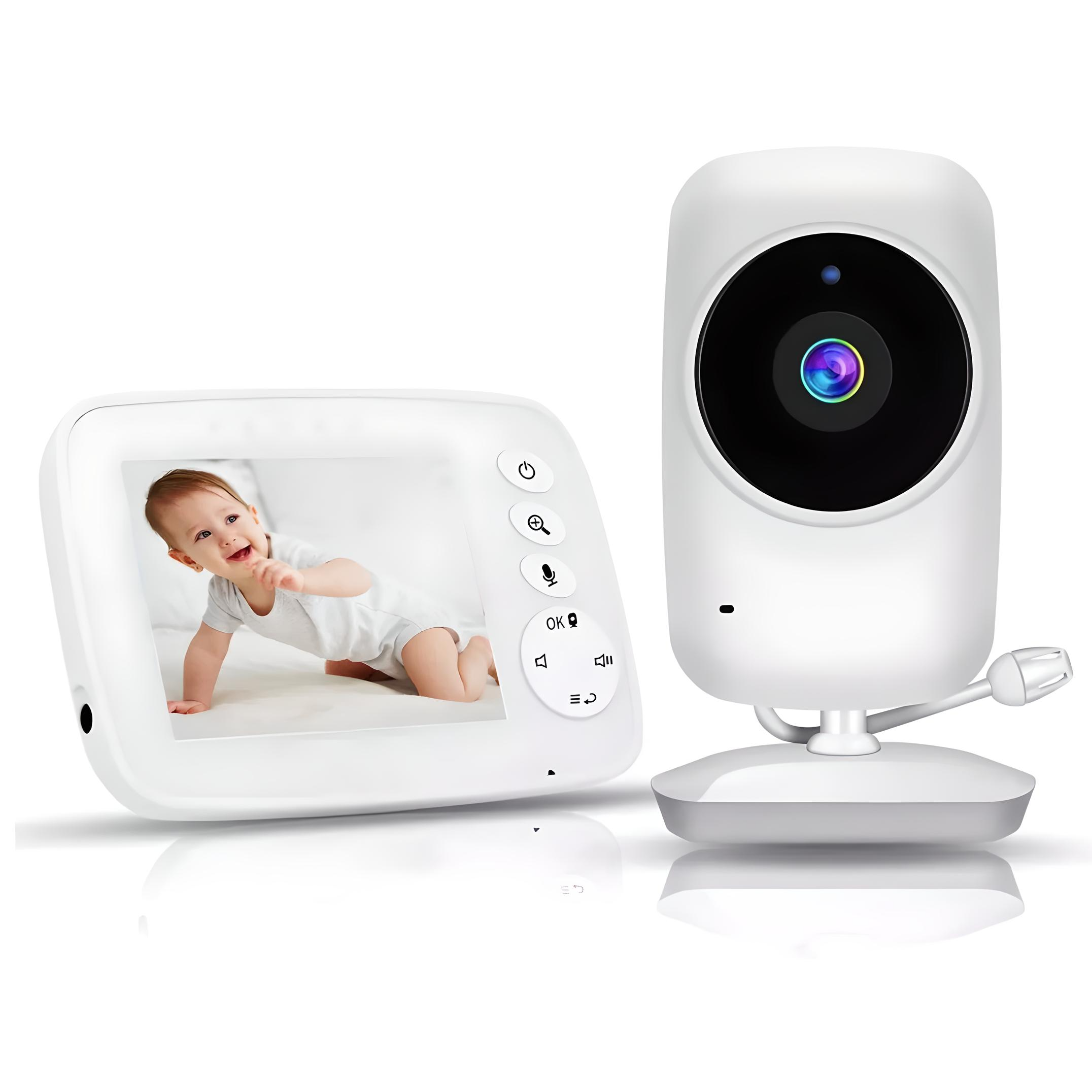 Monitor De Bebés Con Cámara Visión Audio Y Nocturna