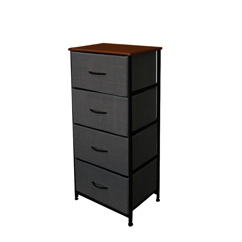 Gabinete con 4 cajones organizador multifuncional de almacenamiento