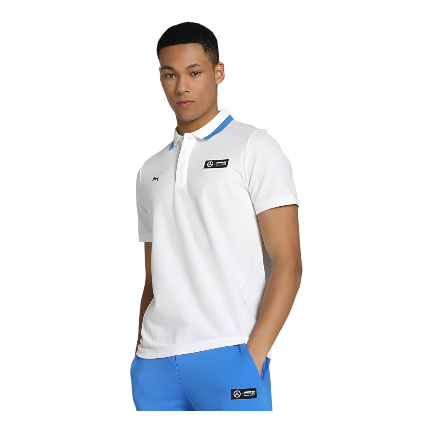 PLAYERA PUMA HOMBRE BLANCO PUMA MERCEDES FORMULA 1 MAPF1 PIQUE POLO 62115303